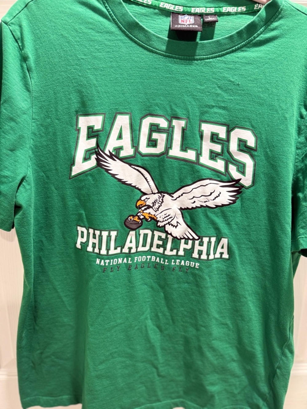 NFL Philadelphia Eagles Graphic Tee Shirt Green Men’s Size Large Fan Gear - Picture 4 of 8